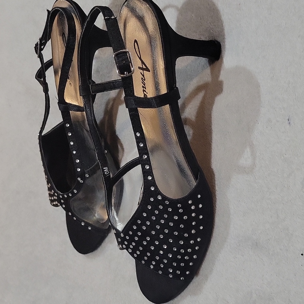 Annie Rhinestone Heels - Picture 6 of 12